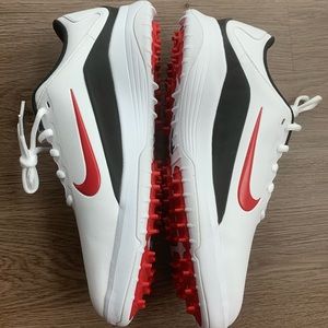 Nike Vapor Golf Shoes White / University Red
